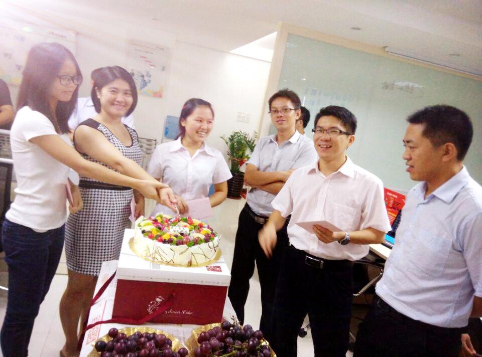 2014年第三季度中友员工生日PARTY